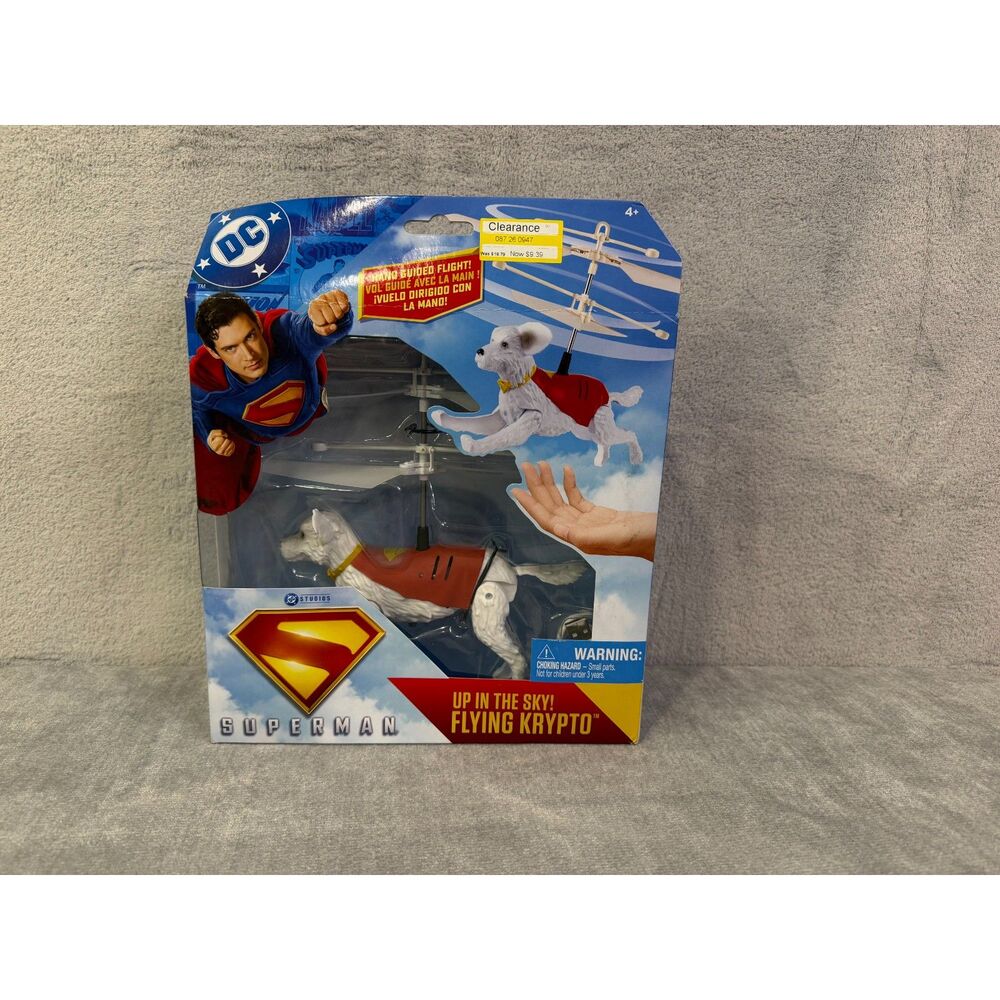 Superman Flying Krypto - NEW